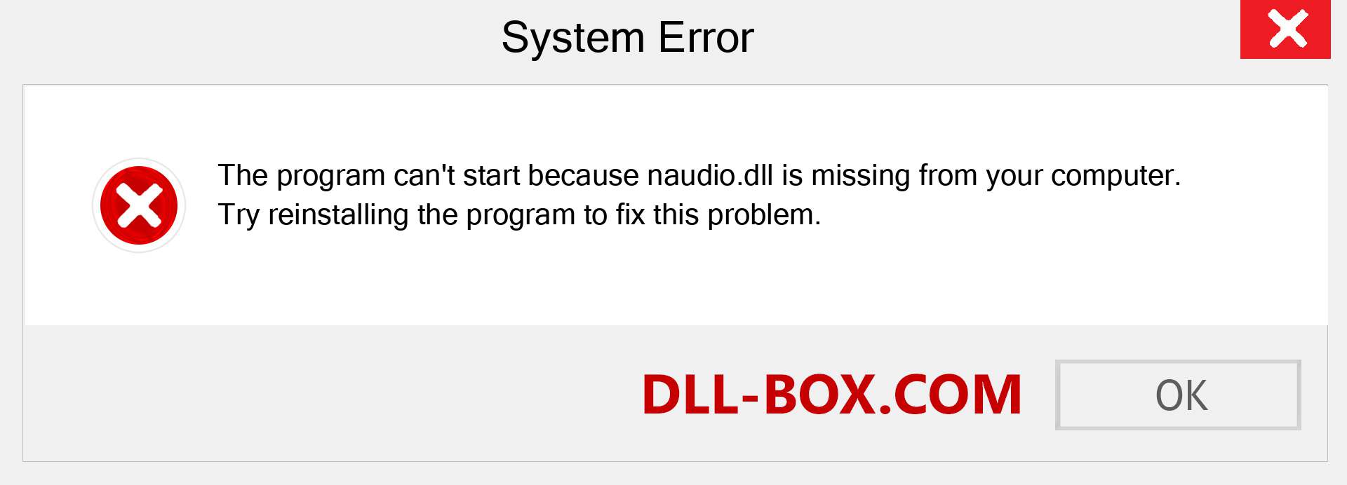  naudio.dll file is missing?. Download for Windows 7, 8, 10 - Fix  naudio dll Missing Error on Windows, photos, images